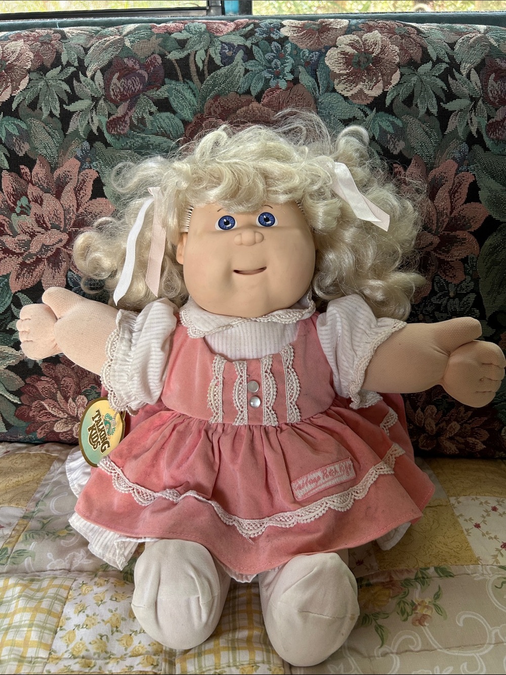 Vintage 1987 Cabbage Patch Kids Andrea Talking Kids doll